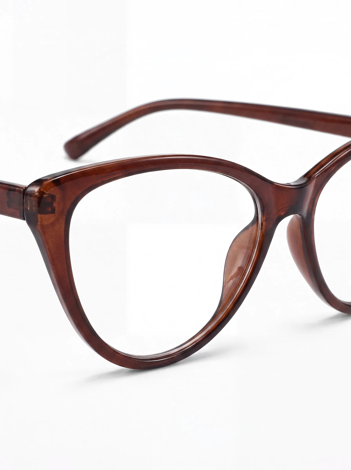 Scholar Square Frame Glasses Ombre