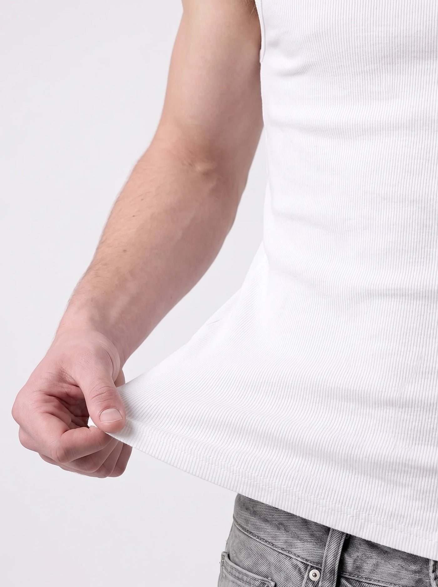 Ribbed Tank Vest