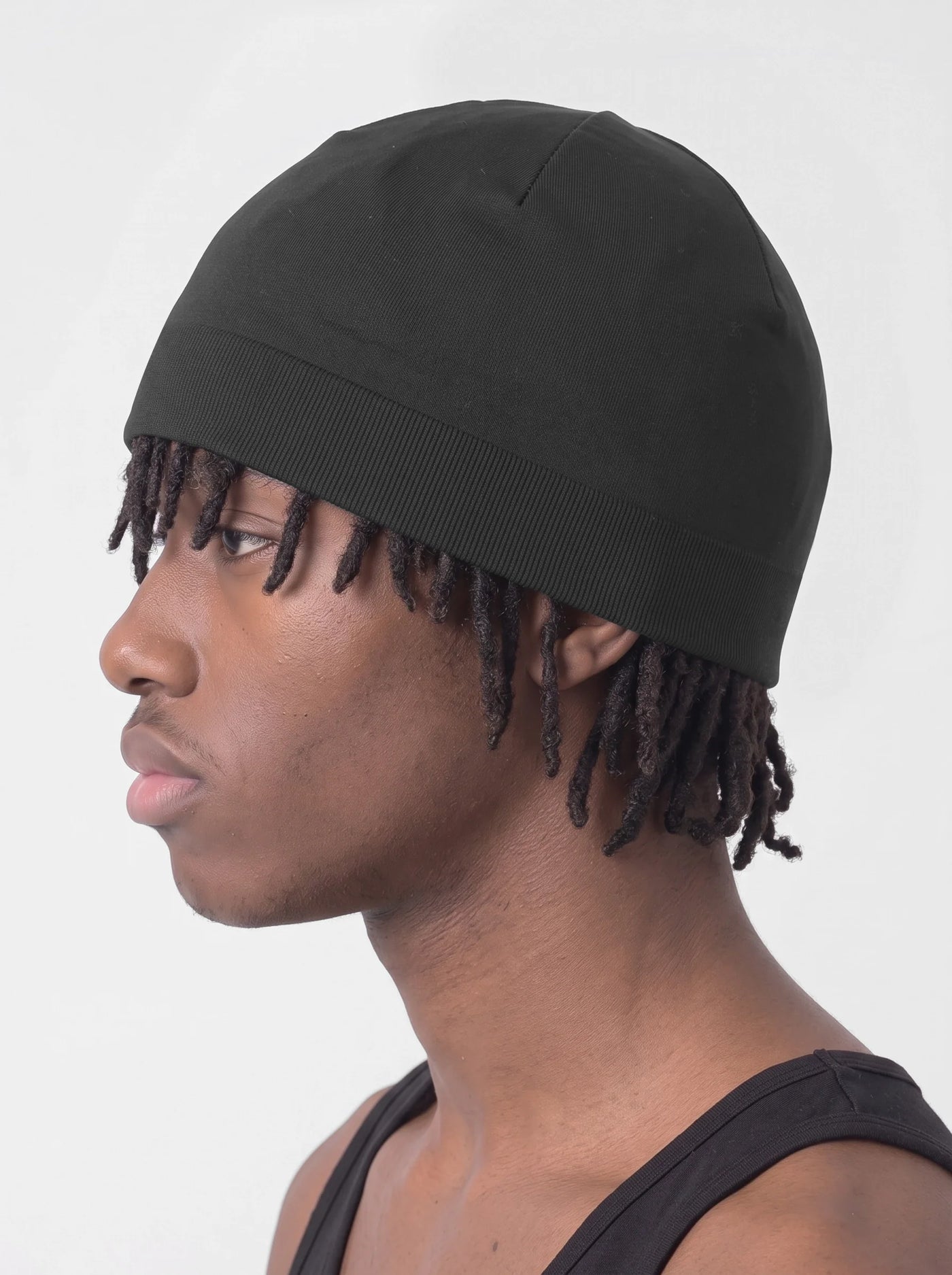 Fitted Skull Cap Black