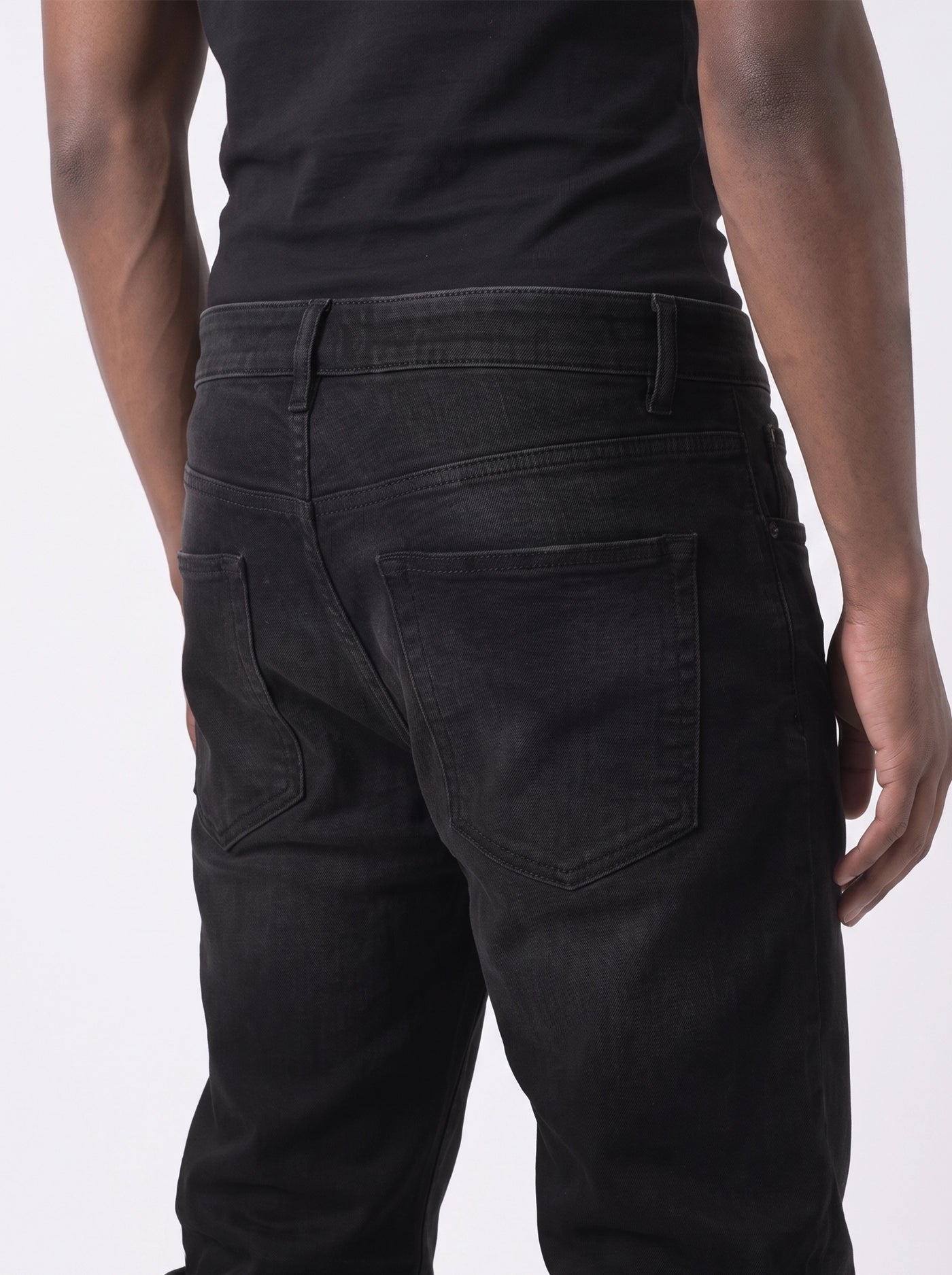 Stacked Jeans Black