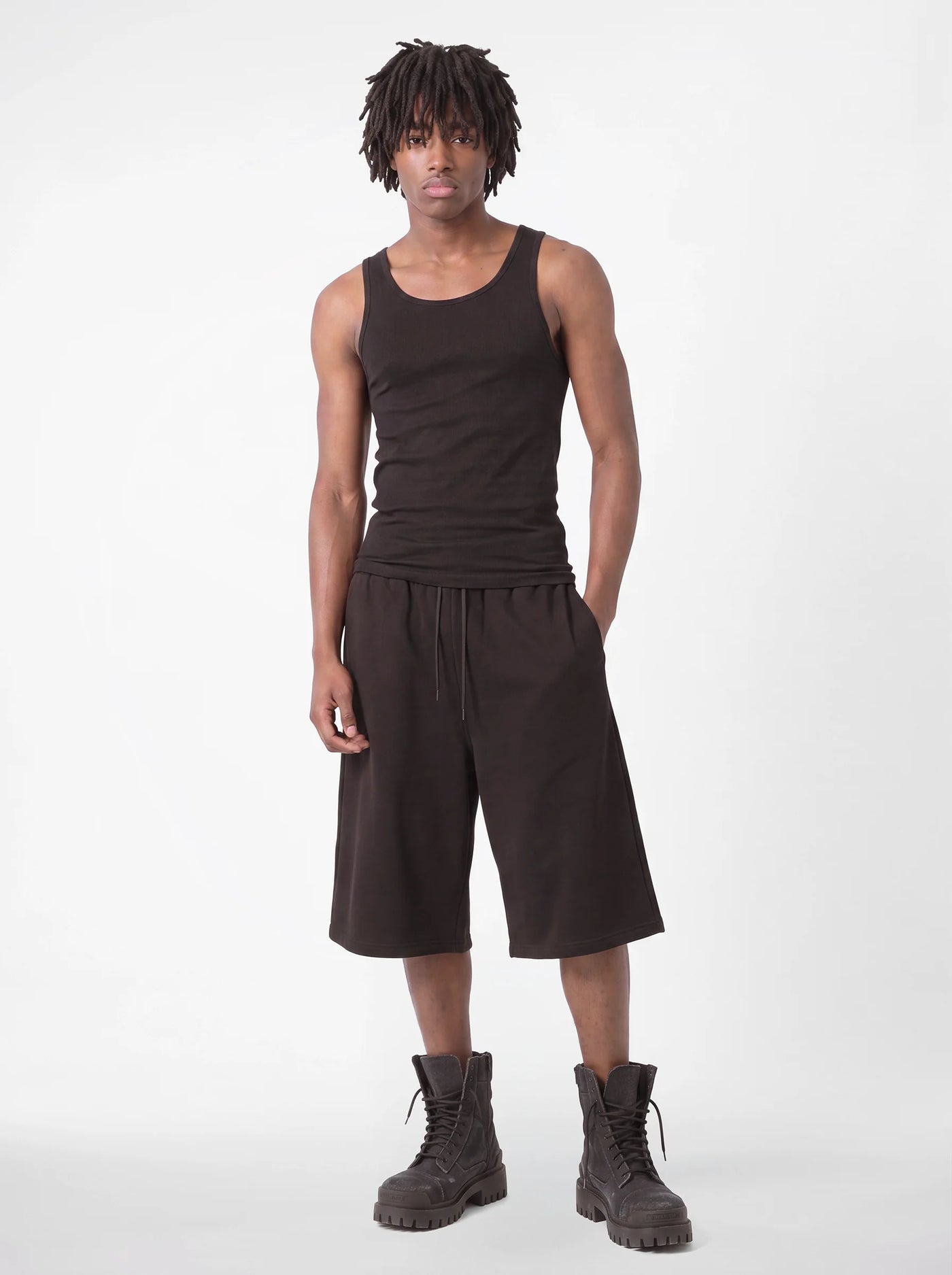 Offhand Sweat Shorts Black