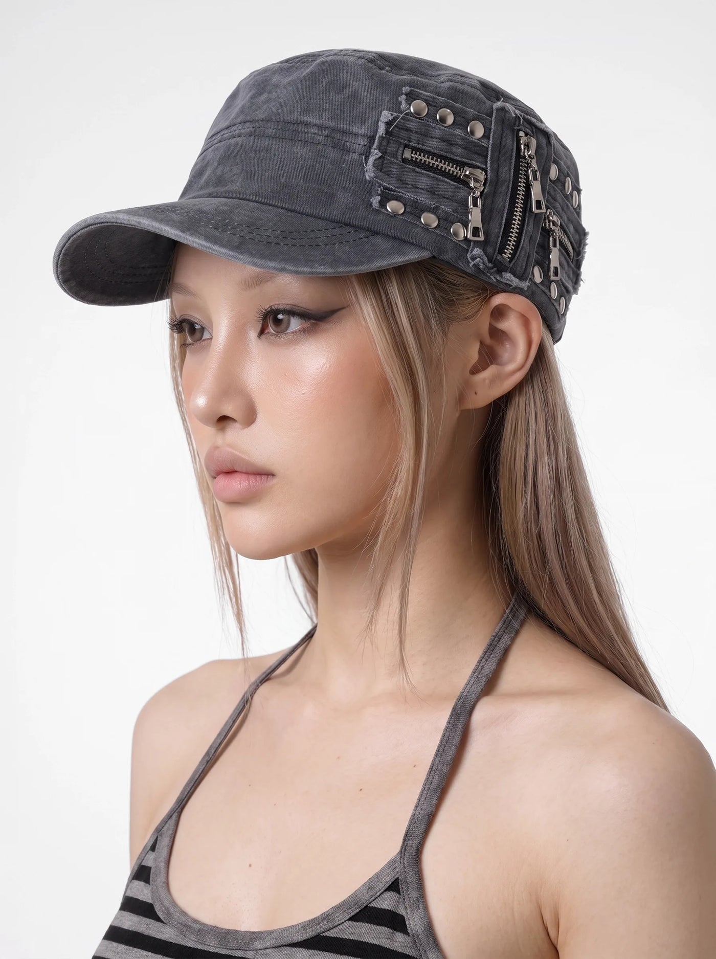 Flatline Vintage Cap Grey