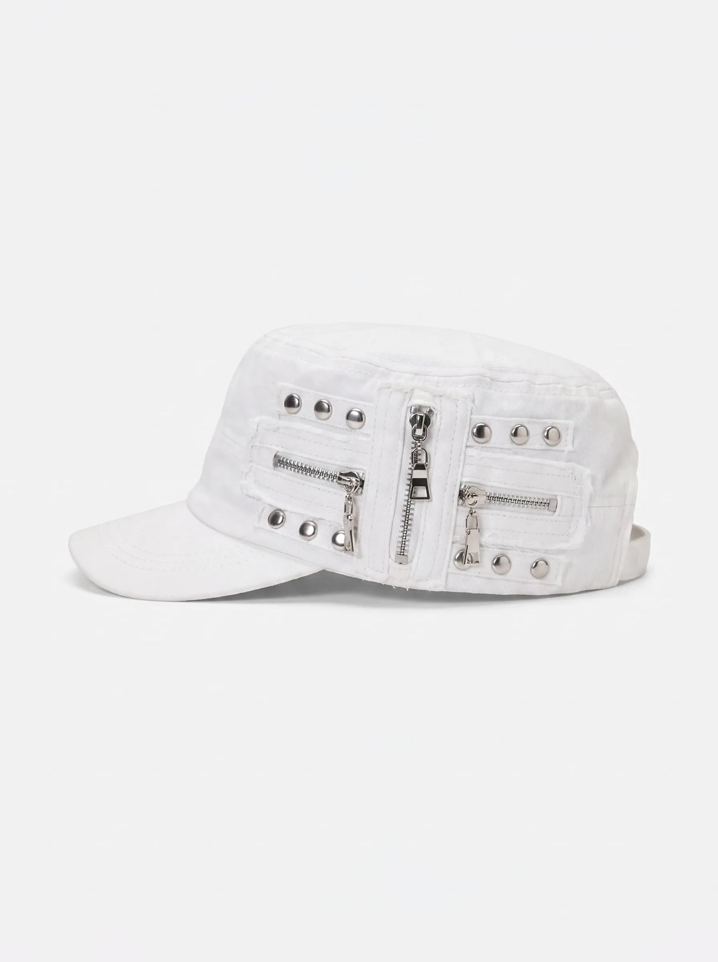Flatline Vintage Cap White