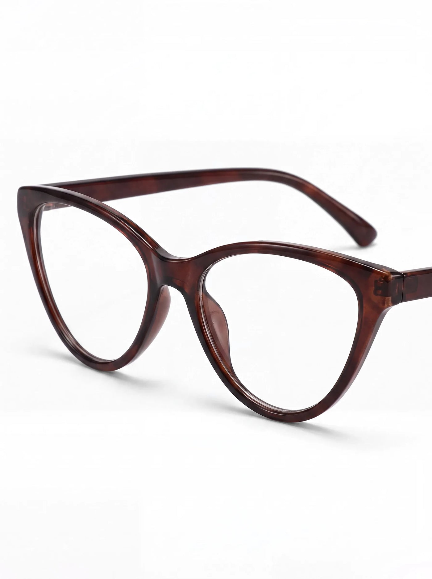 Scholar Square Frame Glasses Ombre