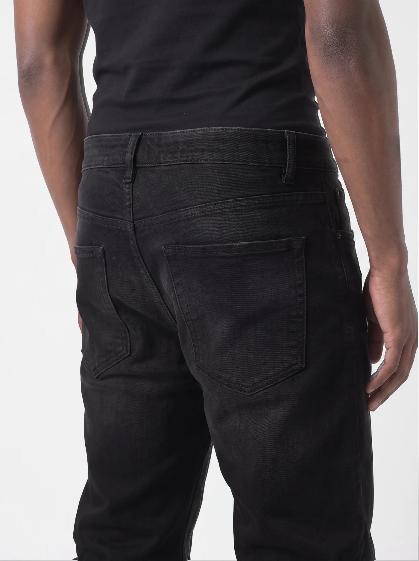 Stacked Jeans Black