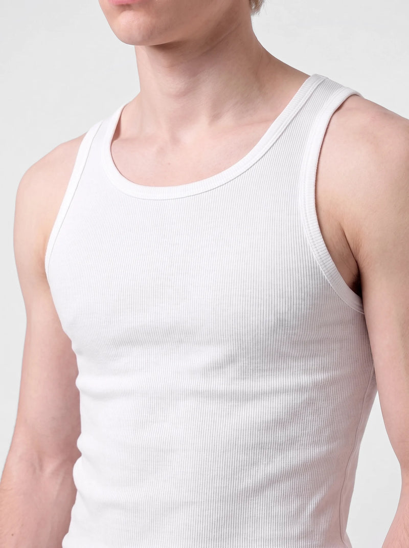 Ribbed Tank Vest