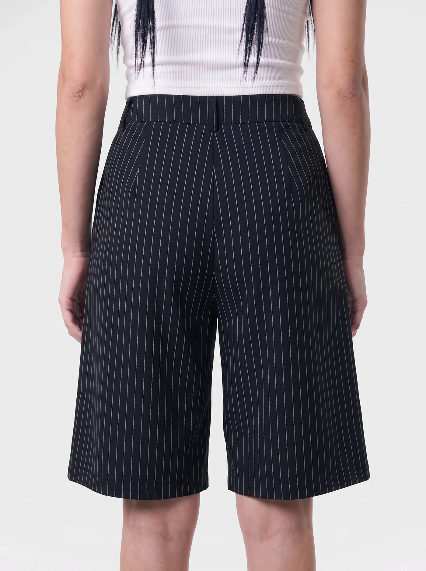 Syndicate Pinstripe Shorts Pinstripe