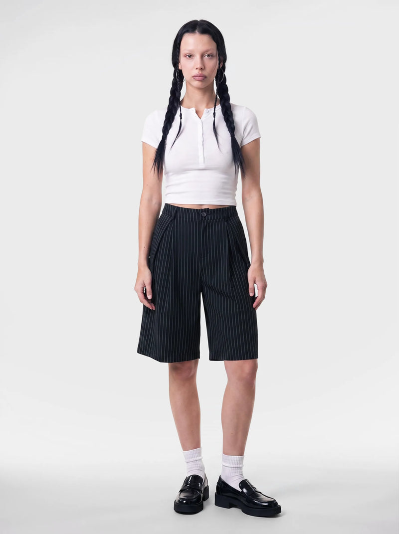 Syndicate Pinstripe Shorts Pinstripe