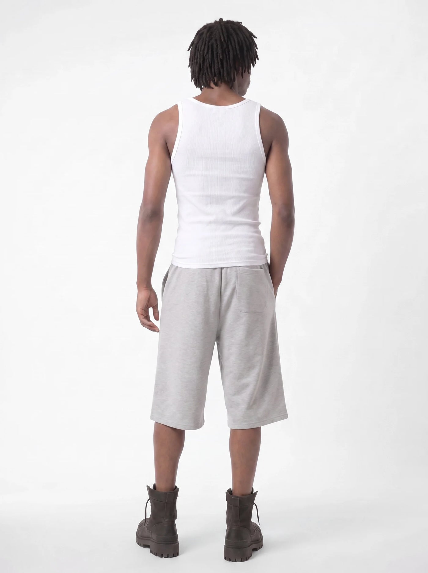 Offhand Sweat Shorts Light Grey