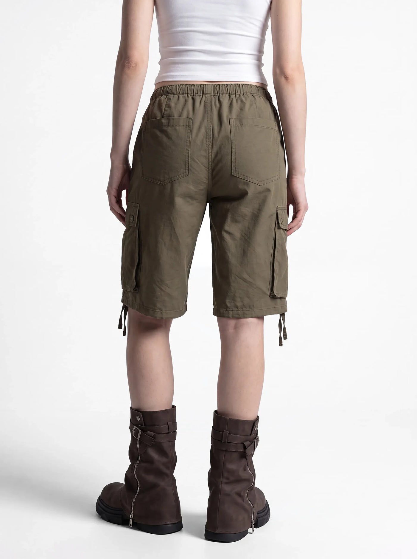 Recon Longline Cargo Shorts Khaki