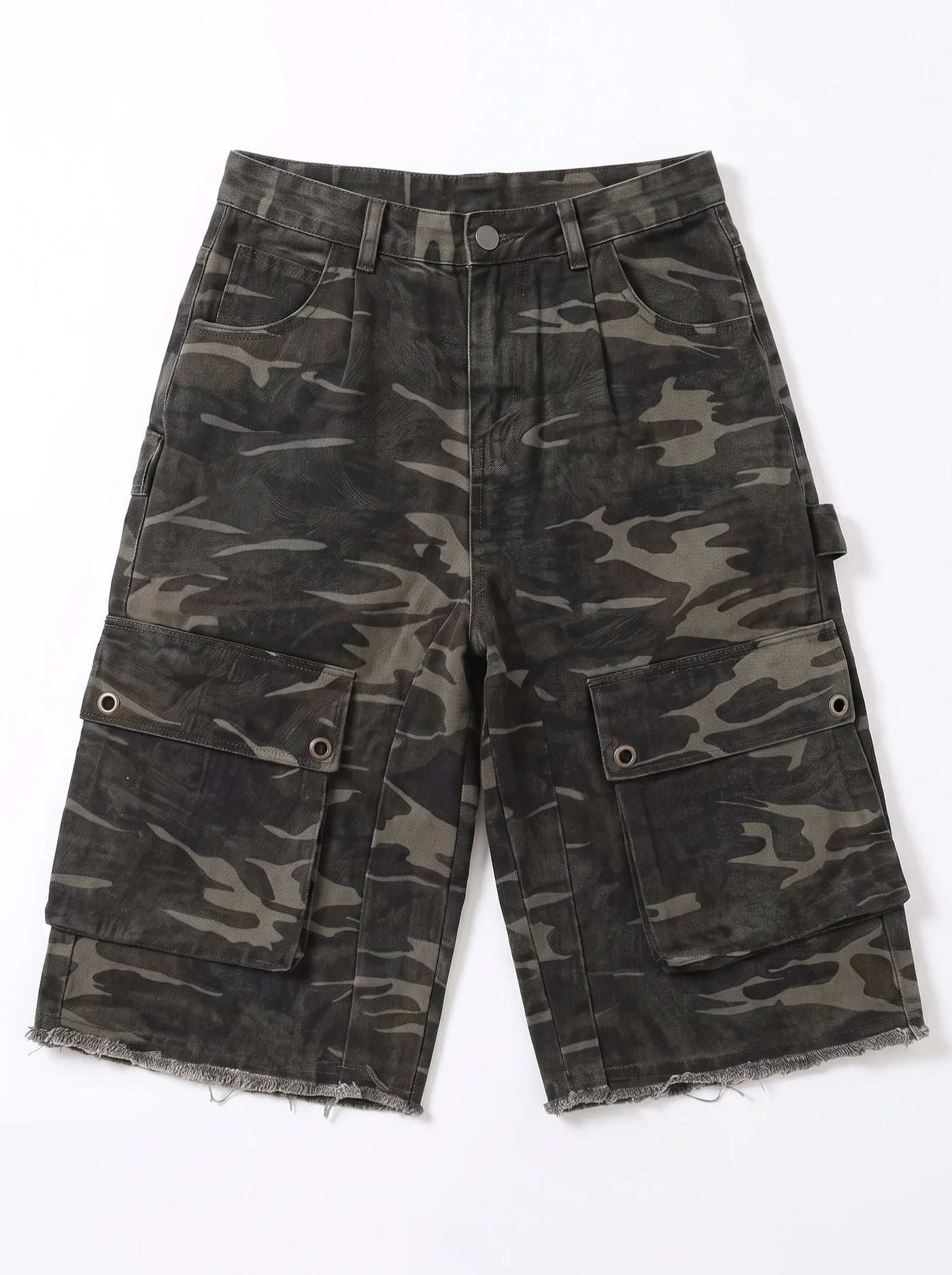 Camo Cargo Jorts Camo