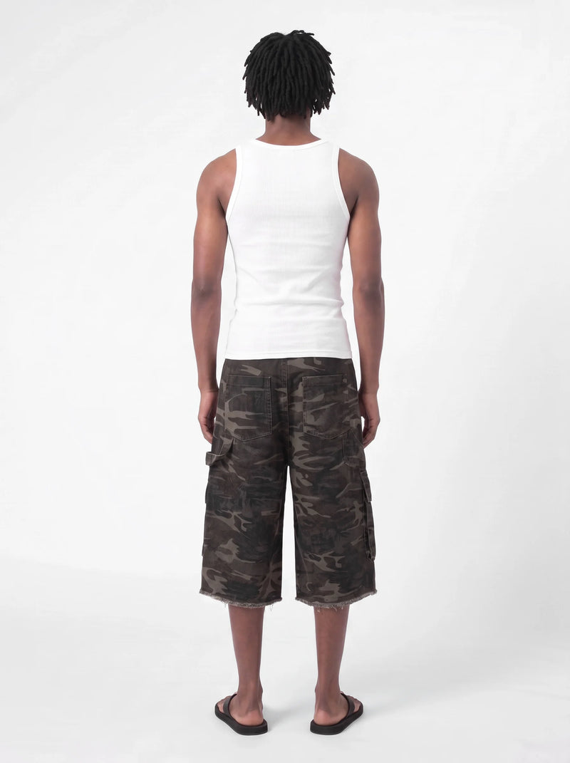 Camo Cargo Jorts Camo