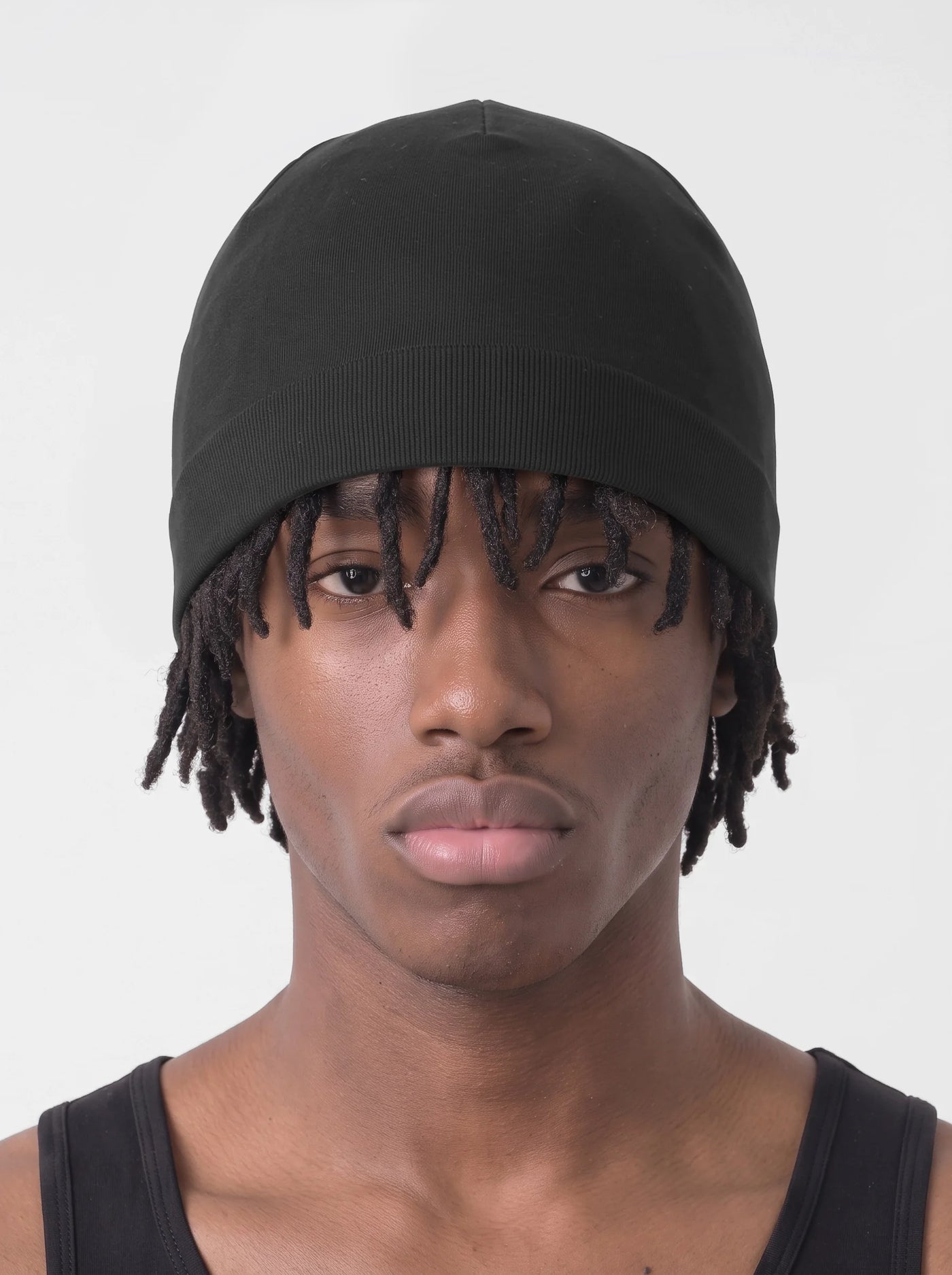 Fitted Skull Cap Black