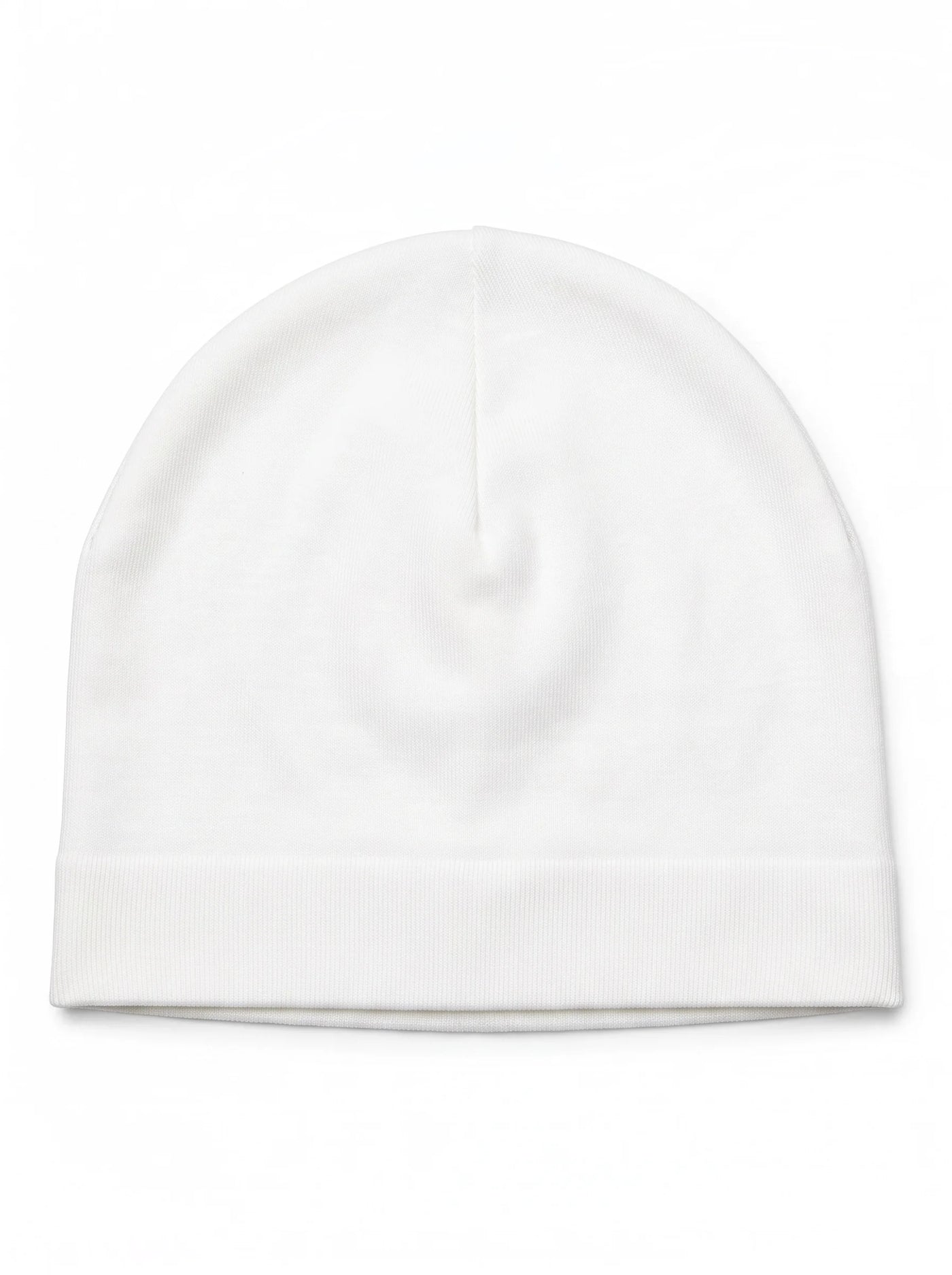 Fitted Skull Cap White